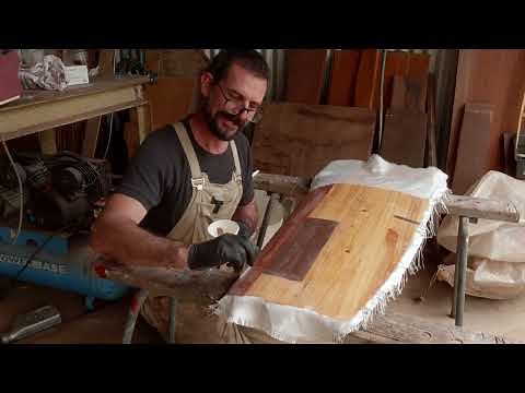 Fibreglass at Last! Less mess. Less waste. Less sanding - Free Range Boat Build Stage 8.