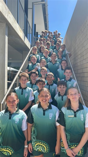 Mr Franklin made a surprise visit to Year 6 today to hand deliver their 2026 Year 6 shirts!!! Safe to say they were VERY excited, and couldn’t wait to switch into their new senior uniforms. We think they all look AMAZING 🤩😎 | St John Fisher Catholic School