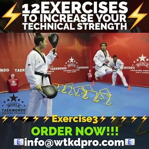 113K views · 1.5K reactions | ✅12 EXERCISES TO INCREASE TKD TECHNICAL STRENGTH Become a Professional Player ORDER NOW the Course in 17DVDs for you the Collection Box  visit: www.wtkdpro.com  to: info@wtkdpro.com | TAEKWONDO | Facebook