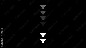 Direction arrow animation. Directional Arrows Going Direction for social media. arrow sign animation.