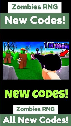New Zombies RNG Codes - New Codes For Zombies RNG Roblox Codes 2025