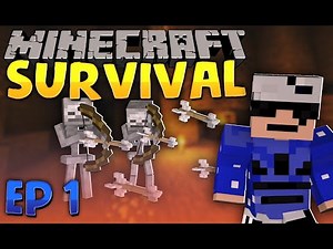 ME PASO MINECRAFT POR PRIMERA VEZ EN MI VIDA / Minecraft Survival #1