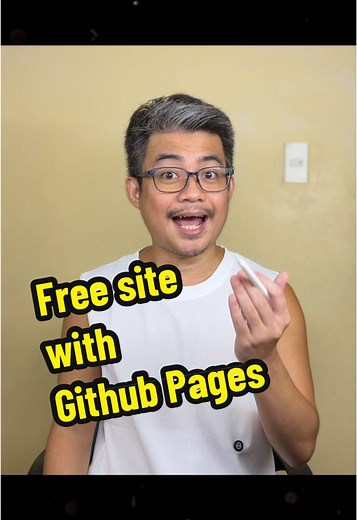Free Website gamit ang Github Pages: Tutorial sa Web Development