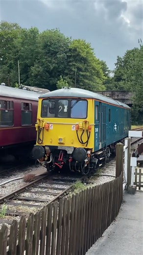 Class 73 (73001). #trains #diesellocomotive #railway #heritagerailway #dieselengine