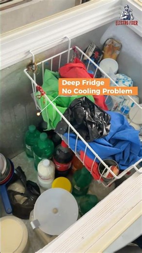 Deep Freezer No Cooling Problem Fixed! ❄️ #shorts