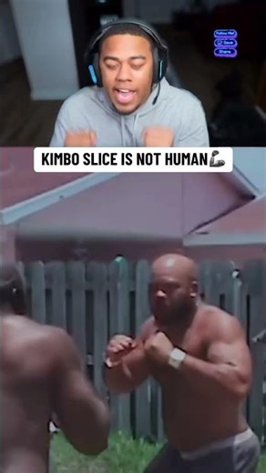 KIMBO slice bites this guys eye out. 😳 #franklinhayes #kimbo #viral #xyzbca #shorts