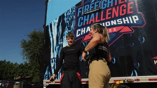 Day 1: survived the heat… Day 2: time to bring the 🔥! Let’s GOOO. 🎥: @jeffreywjonesphotos The XXXIV World Title Event! The pinnacle of competition in the TFT Firefighter Challenge Championship Series, hosted on the Brookhaven Campus of Dallas College in Farmers Branch, Texas. This premier event is proudly presented by our incredible partners: Dallas College, City of Farmers Branch, Dallas Sports Commission, SERVPRO, Task Force Tips, 3M Scott Fire & Safety, NASCO Healthcare, Snap-Tite Hose, LIO