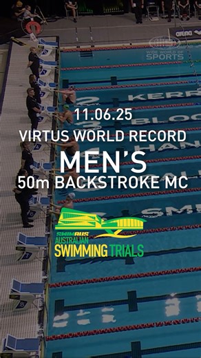 It’s another world-best swim for Benny Hance 🌏🔥 And his main event is still to come 👀 Don’t miss Benny Hance in the men’s 100m backstroke MC on Friday Day 5 of Trials! 🏆 Australian Swimming Trials 🗓️ 9-14 June 📍 SA Aquatic & Leisure Centre 🎫 Tickets available from Ticketek 📺 Watch live and free on Channel 9 | Australian Dolphins Swim Team