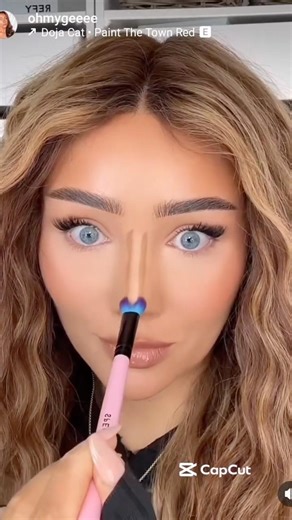 Nose Contour Hack for Beginners That Actually Works 🇬🇧✨ #beautyhacks