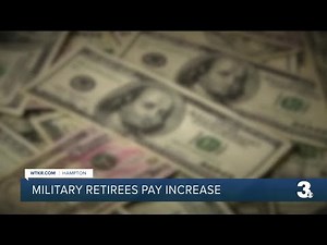 Military retirees to see largest pay increase in 40 years