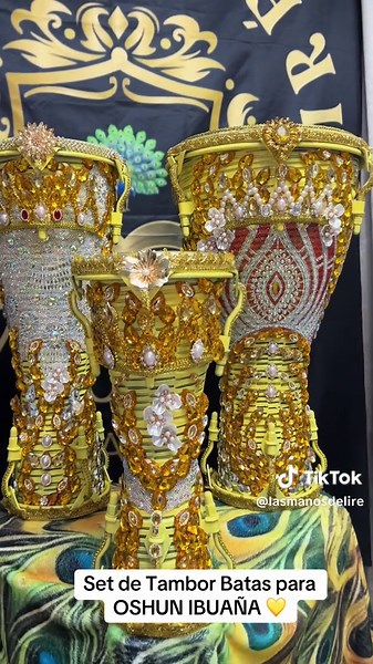 Set de Tambor Batas para Oshun Ibuana