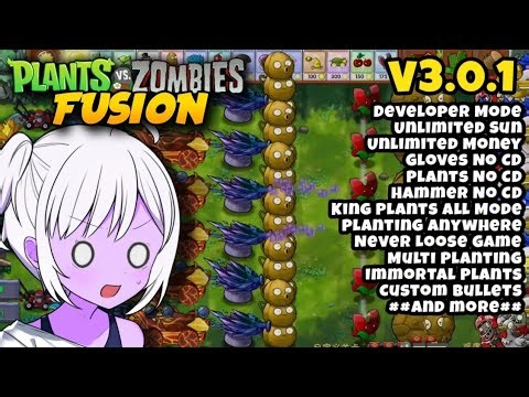 UPDATE‼️ Plants vs Zombies FUSION 3.0.1 MOD MENU - Android APK