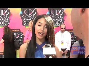 Jasmine Villegas feat in Justin Bieber's Baby Video at The Nickelodeon Kids' Choice Awards 2010