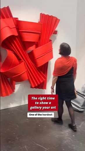 Show Your Art to a Gallery Without Looking Desperate