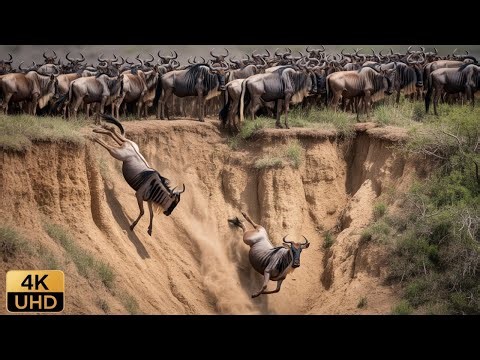 The Great Wildebeest Migration A River Crossing Spectacle
