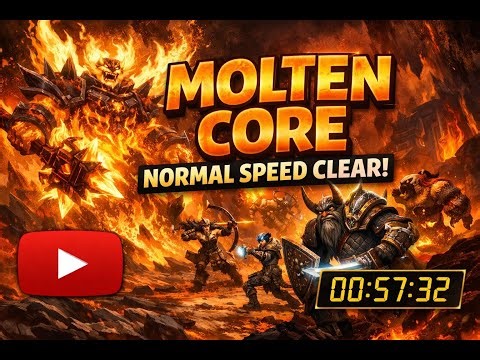 Late Nights with Cifaretto. Molten Core Normal Speed Clear