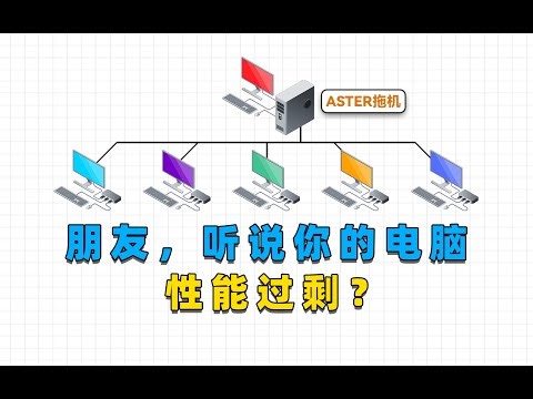 一台电脑，多套键鼠，多个人用，Aster白嫖电脑指南