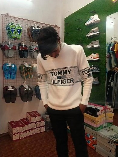 Tommy Hilfiger Winter Sweate Unboxing 🔥 | Premium Quality White Woolen Sweater | Winter Fashion 2025