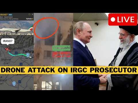 🚨 BREAKING: Iran Government Plane Flies To Moscow - Assassination Attempt On IRGC Prosecutor