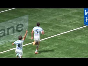 TOP 14 - Essai de Max SPRING 2 (R92) - Racing 92 - Union Bordeaux-Bègles