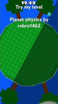 Planet physics robro1462 #geometrydash #gd #platformer #gravity #planetgravity