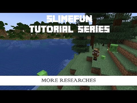 Slimefun Addon Tutorial - More Researches!