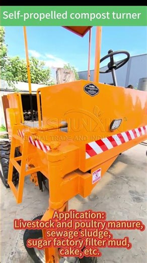 Self-Propelled Compost Turner for Sale— Smart Solution for Organic Waste Recycling