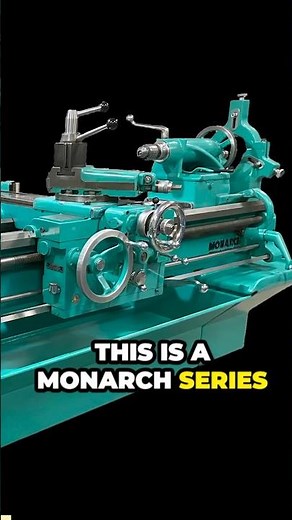 👉The Monarch Lathe model 60! #metalworking #lathe #machining