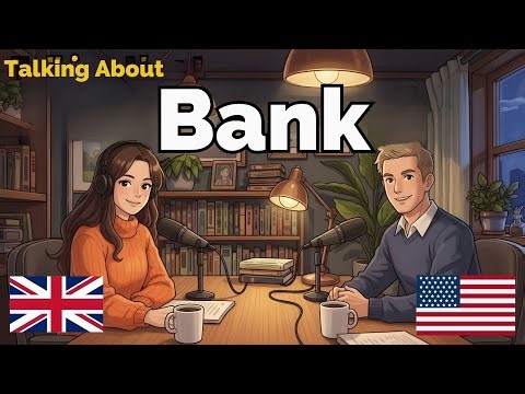 How to Talk at the Bank in English | English Conversation Practice