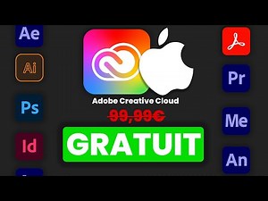 How to have all adobe free on mac