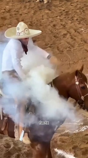 Why Cowboy Hand Releasing Smoke ?.