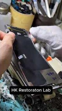 Destroyed iPhone 12 Pro Max Restoration! 🔨😱 (Face ID + Back Glass Fix) #asmr #smartphone #hongkong