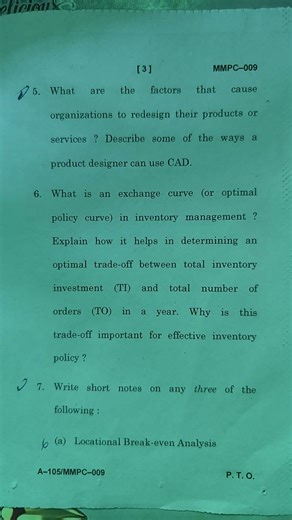 mmpc-009, MBA(DEC-2025) QUESTION PAPER