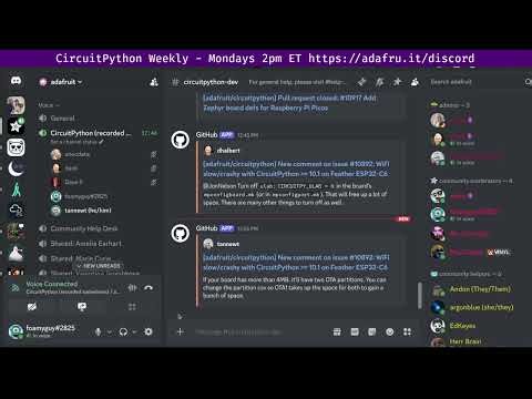 CircuitPython Weekly Meeting for April 6, 2026 @circuitpython #circuitpython #adafruit