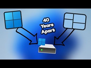 Dualbooting Windows 11 and Windows 1.0