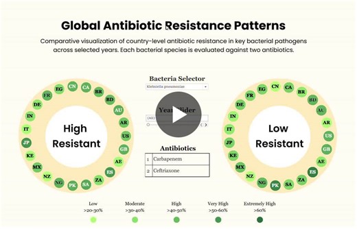 Global Antibiotic Resistance Patterns in Countries and Bacteria | Yusra Imran posted on the topic | LinkedIn