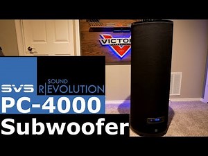 SVS PC-4000 Subwoofer Unboxing and Overview