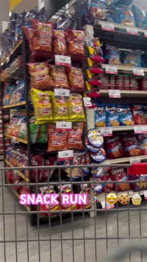 Random Snack Run 🍩🍪🍿 #snacks #foodie