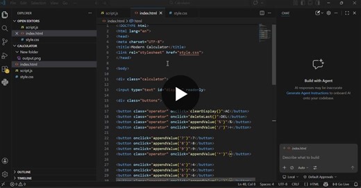 #codsoft #webdevelopment #internship #javascript #calculator #learningjourney | Renuka garnepudi