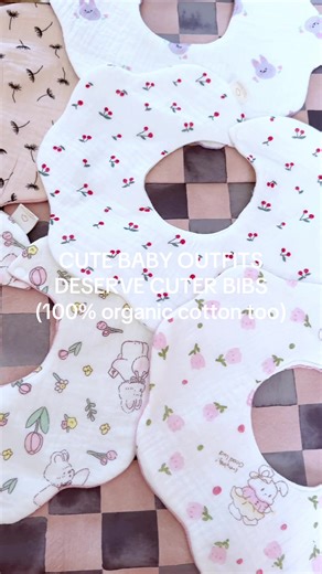 Cute & Absorbent Baby Bibs for Teething Babies