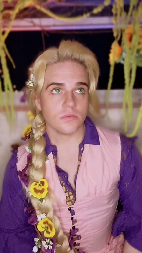 Genderbend Rapunzel Cosplay Transformation | Tangled Disney Princess