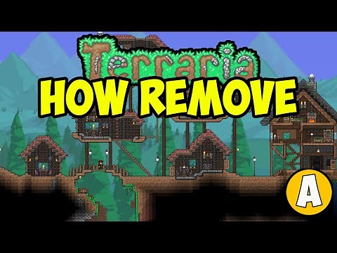 Terraria How to remove background (EASY)