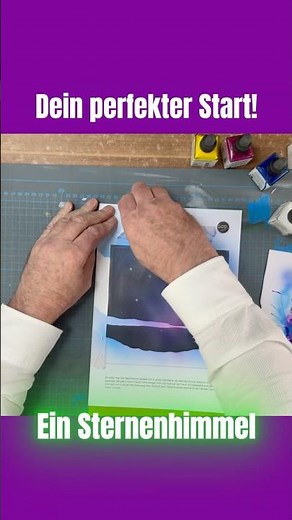 🧑‍🎨✨ Learn to airbrush: How to create a starry sky!