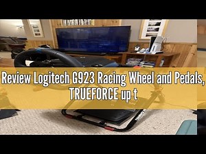 Review Logitech G923 Racing Wheel and Pedals, TRUEFORCE up to 1000 Hz Force Feedback, Responsive Dri