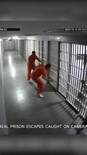 Real prison escapes caught on camera #sentence