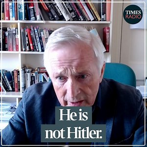 163K views · 1.5K reactions | "It's enormously wrong to liken Hitler and Putin." "Putin is a monstrous figure, he is not Hitler, he does not have a determination to eliminate people simply because they are a people," says historian Jonathan Dimbleby. | Times Radio | Facebook