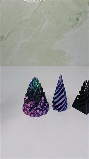 super cool 3d printed spiral pyramid