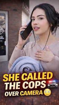 SHE CALLED THE COPS OVER A CAMERA 😳🚔 #civicchaos #police #karen #karenmoment #shorts
