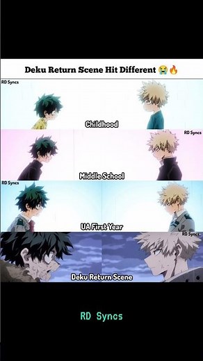 Deku Return Scene Hit Different 😭🔥 #anime #animeedit #mha #deku #bakugo #todoroki #memes