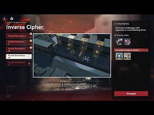 Girl's Frontline 2: Exilium - Inverse Cipher Puzzle Simulation IV (VP-1-4) Guide